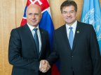 Pavel Filip met Miroslav Lajcak: Republic of Moldova fully supports you