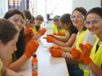  Girls in Moldova hone their STEM skills and take a stand against domestic violence