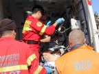 A man in coma was urgently transported to Chisinau by Galați SMURD 