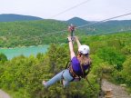 Girl caught grave accident with zip line in Chisinau amusement park 