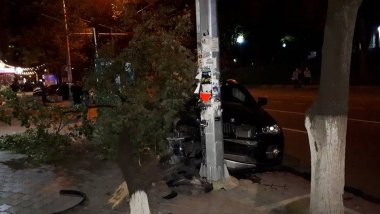 One night resulted in two car accidents in Chisinau
