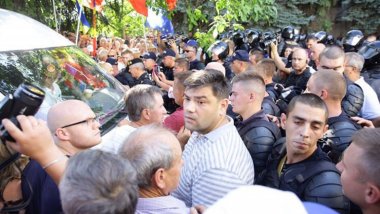 Chiril Moțpan ordered man to run over police officers with a minibus