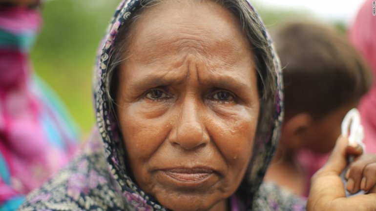 Genocide in Myanmar's state. Over 50,000 refugees seeking aid