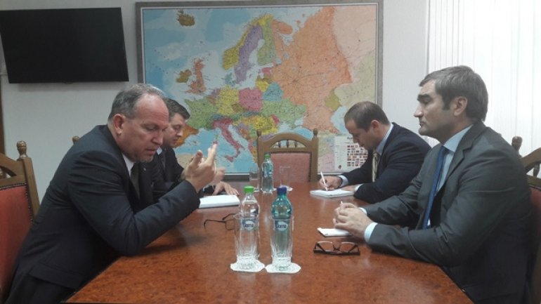 Andrei Galbur met with Ambassador of Slovak Republic to Moldova Robert Kirnag