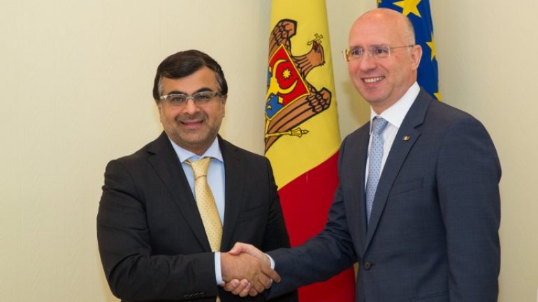 Prime Minister Pavel Filip met with new Ambassador of the Kuwait State to Moldova 