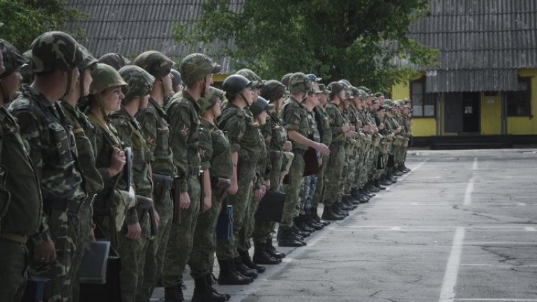 The left Nistru Separatists carry out new military exercise 