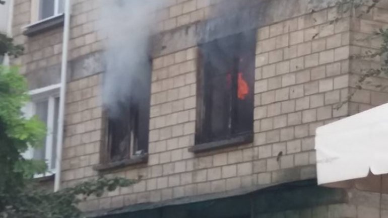 Apartment filled to the brim with trash caused fire in Râșcani