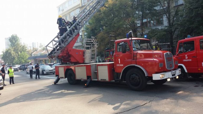 Apartment burst into flames in Chisinau (video) (update)