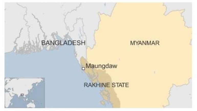 Genocide in Myanmar's state. Over 50,000 refugees seeking aid