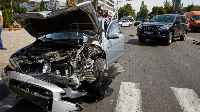 Drunk driver caused an accident in Chisinau