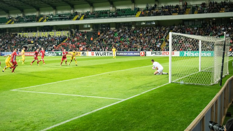 Moldova defeated 0-2 by Wales on home field (PHOTOREPORT)