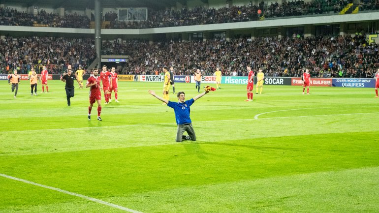 Moldova defeated 0-2 by Wales on home field (PHOTOREPORT)