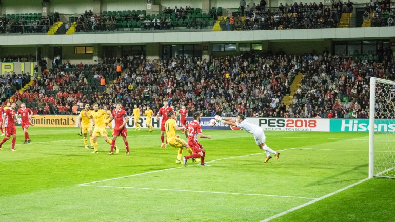 Moldova defeated 0-2 by Wales on home field (PHOTOREPORT)