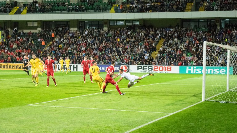 Moldova defeated 0-2 by Wales on home field (PHOTOREPORT)