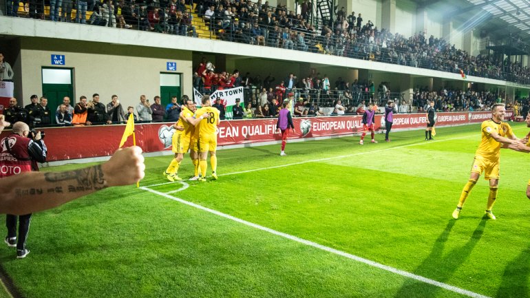 Moldova defeated 0-2 by Wales on home field (PHOTOREPORT)