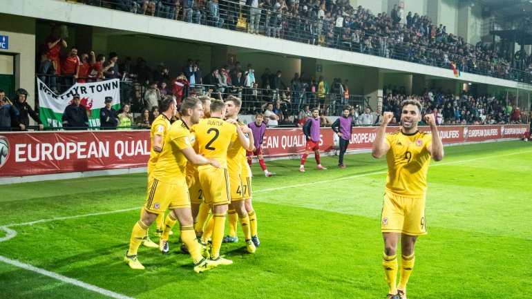 Moldova defeated 0-2 by Wales on home field (PHOTOREPORT)