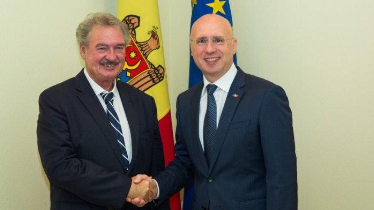 Premier Pavel Filip met with Luxembourg Foreign Minister Jean Asselborn