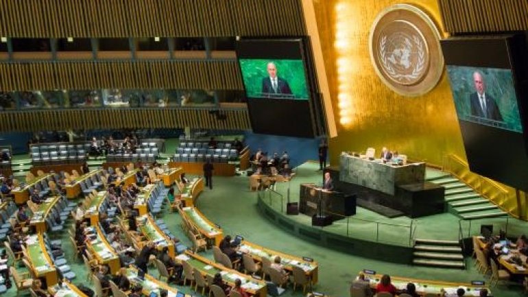 Prime Minister Filip's speech at UN: Moldova asks General Assembly's cogitation over foreign armed forces removal 