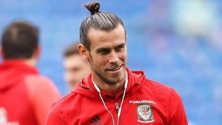 Gareth Bale gave an interview upon his arrival in Moldova