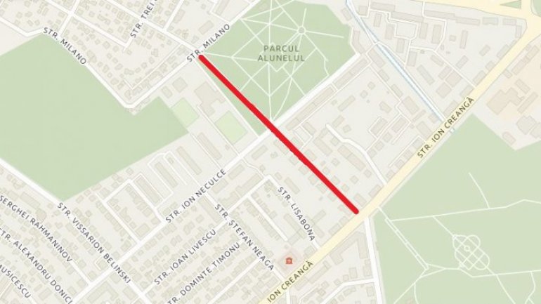 Attention! Circulation of a street in Buiucani to be closed