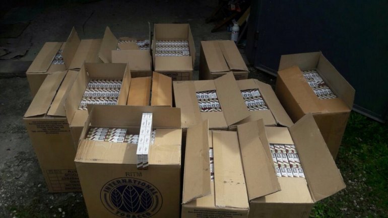 Forget cigarettes and alcoholic beverages found and seized in Briceni (Video)