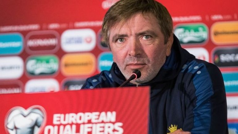 I have a small goal now and it is to win - Moldova boss ahead of Wales clash