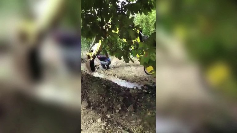 Another playground got flooded in Chisinau