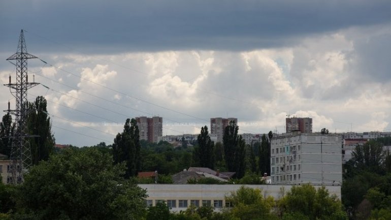 Weather Forecast for coming days in Moldova. Rainfall expected 