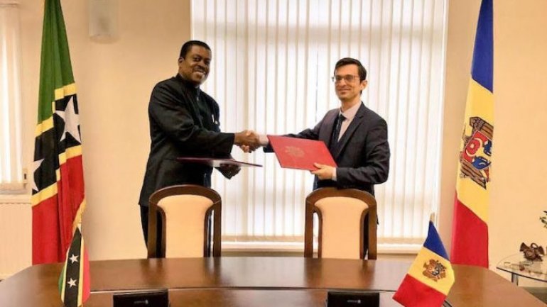 Diplomatic relations begin between Moldova and St Kitts-Nevis 