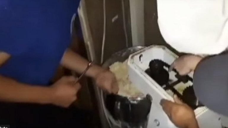 Awful accident in capital restaurant. Hand of 20-year-old man, stuck in meat grinder (video) 