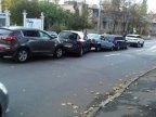 Multiple-vehicle crash in Buiucani district of Chisinau (Photos)