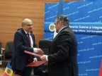 Andrei Galbur signed agreement meant to ease reintegration of Moldovan citizens returning from France