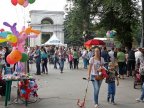 Chisinau on preparation for Wine Day and City Day 