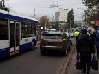 A Porsche remained without registration plate after parking illegally in Botanica sector