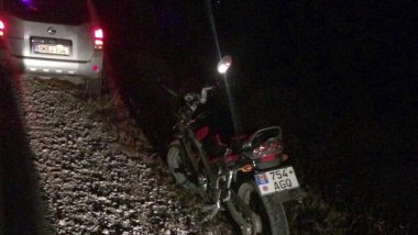 Chief from Border Police cause accident by hitting a motorcycle