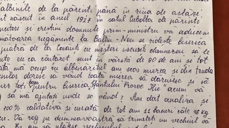 Here is 90-year-old's request letter that impressed Prime Minister Pavel Filip