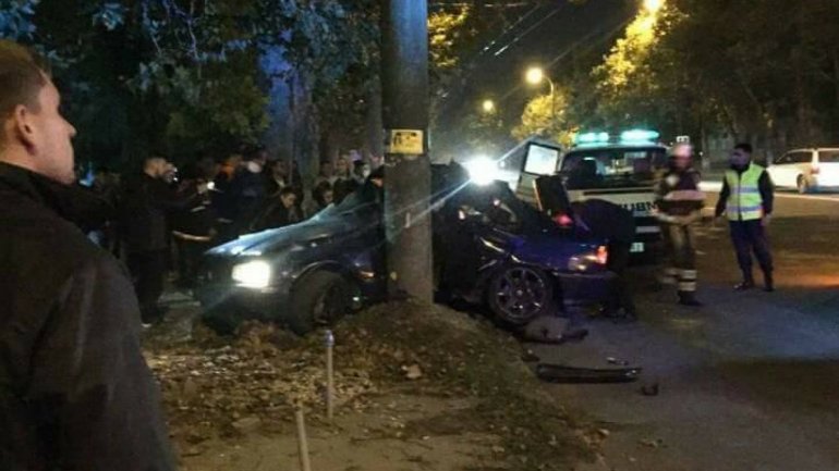 Horror accident in Buiucani sector of Chisinau. Claim caused by bad road (video/photo)