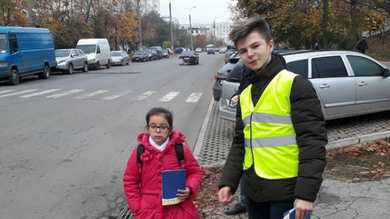 Young pedestrians temporarily became Patrol Officers (Photo)