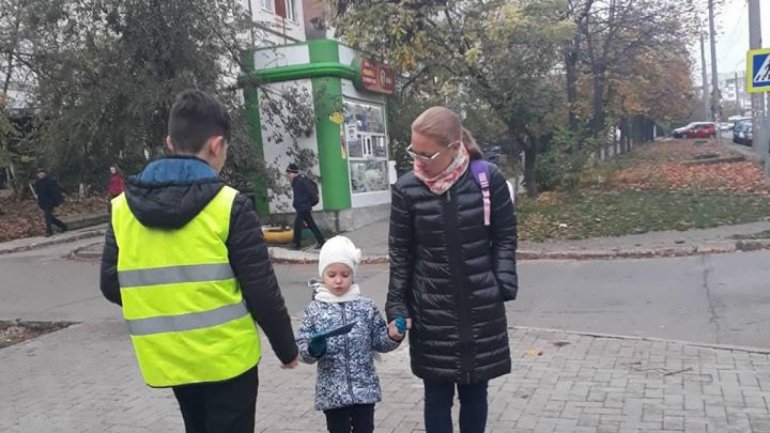 Young pedestrians temporarily became Patrol Officers (Photo)