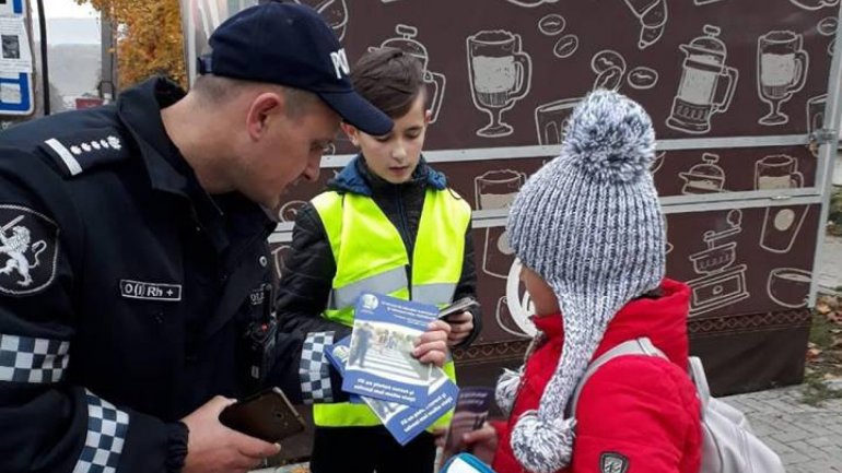 Young pedestrians temporarily became Patrol Officers (Photo)