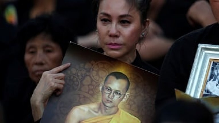 Thailand sets off royal cremation for former King Bhumibol Adulyadej (Photos)