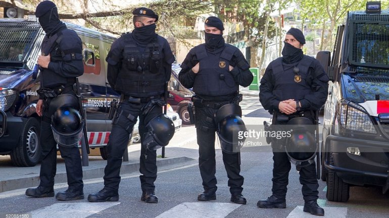 Catalan Police Officers reveal different side of story