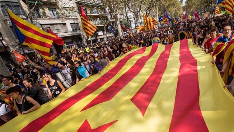 Catalan parliament declares independence from Spain