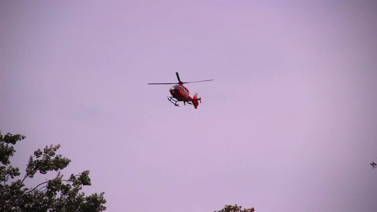 SMURD helicopter saved a life by transporting patient from Bălţi to Chişinău