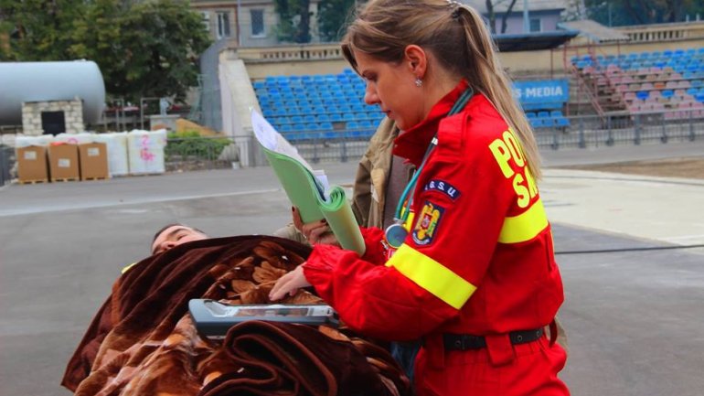 SMURD helicopter saved a life by transporting patient from Bălţi to Chişinău