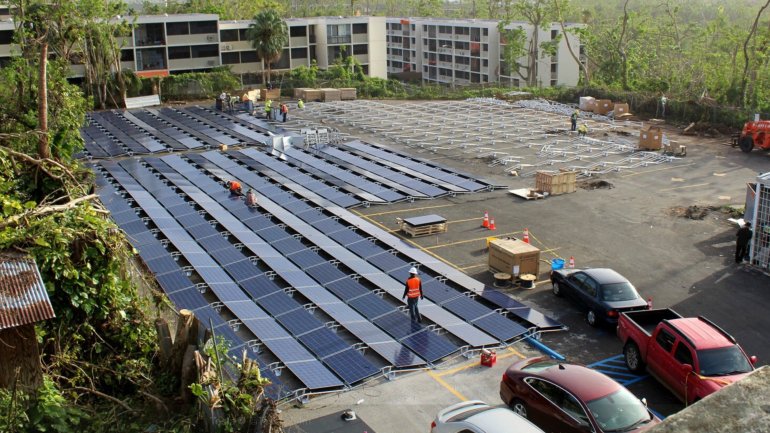 Tesla followed up on Elon Musk's promise and sets up solar panels to help Puerto Rico