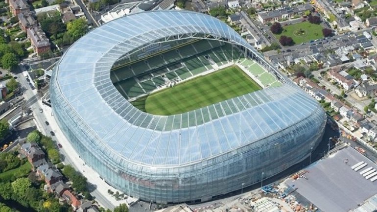 Moldova's and Ireland's football teams to face each other at Aviva stadium