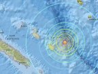 Evacuation ordered as 7 magnitude earthquake and small tsunamis hits New Caledonia