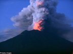 Mount Agung erupted canceling over 900 flights leaving 120 000 tourists stuck in Bali 