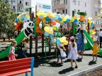 PDM deputies closer to children, playground was inaugurated by them in Balti 